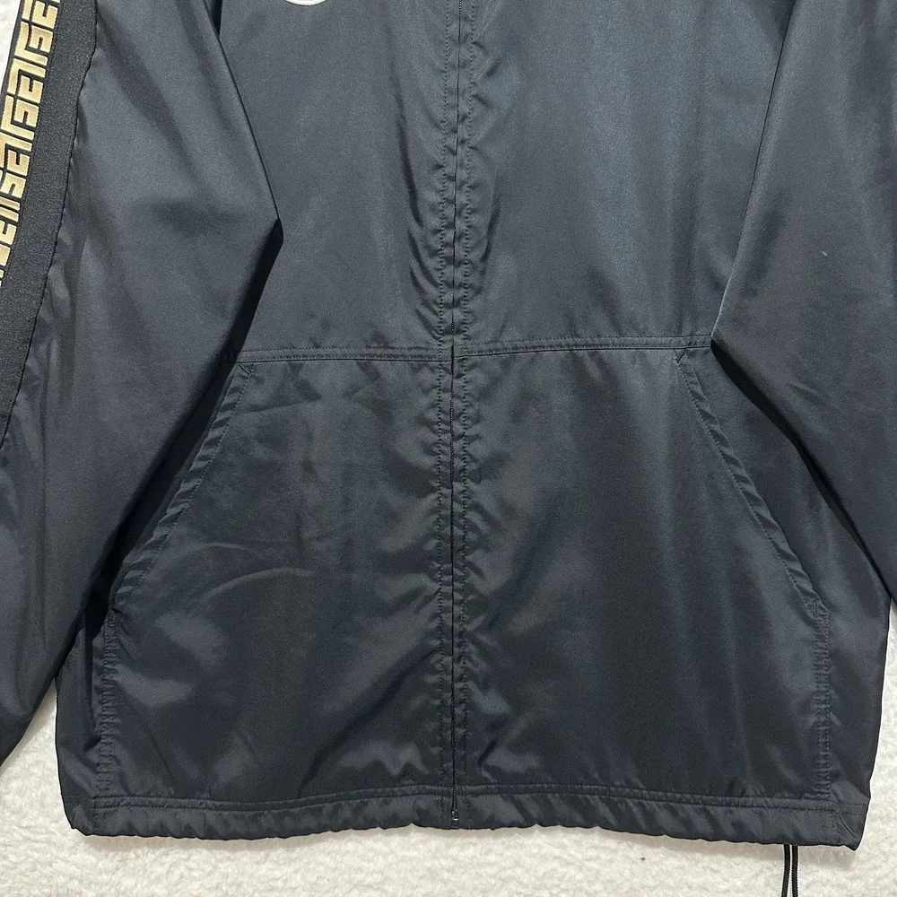 Nike Giannis Coming To America Track Jacket Black‎ Metallic Gold Size M